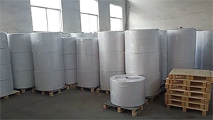 Carga de papel autocopiativo autocontenido en contenedores