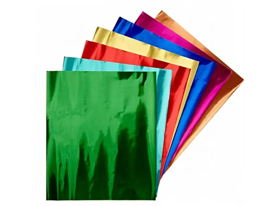 Papel metálico (Papel metalizado)